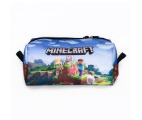 Школьный пенал Майнкрафт (minecraft - 002), 18 х 9 х 8 см
