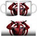 Чашка Дедпул (кружка supercup Deadpool 009)