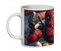 Чашка Дедпул (кружка supercup Deadpool 0011)