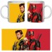 Чашка Дедпул и Росомаха (кружка supercup Deadpool Wolverine 0027)