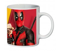 Чашка Дедпул и Росомаха (кружка supercup Deadpool Wolverine 0027)
