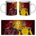Чашка Дедпул и Росомаха (кружка supercup Deadpool Wolverine 0030)