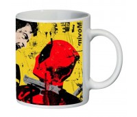 Чашка Росомаха и Дедпул (кружка supercup Wolverine Deadpool 0029)