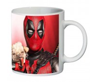 Чашка Росомаха и Дедпул (кружка supercup Wolverine Deadpool 0036)