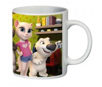 Чашка Говорящий Том и друзья (кружка supercup Talking Tom 001)