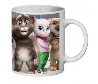 Чашка Говорящий Том и друзья (кружка supercup Talking Tom 003)