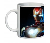 Чашка Железный человек (кружка supercup Ironman 005)