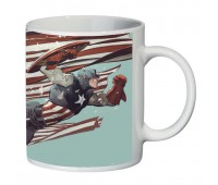 Чашка Капитан Америка (кружка supercup Captain America 002)