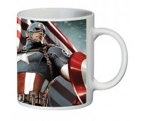 Чашка Капитан Америка (кружка supercup Captain America 003)