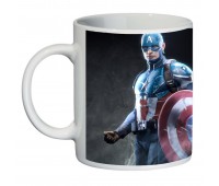 Чашка Капитан Америка (кружка supercup Captain America 005)