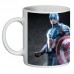 Чашка Капитан Америка (кружка supercup Captain America 005)