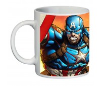Чашка Капитан Америка (кружка supercup Captain America 008)