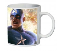 Чашка Капитан Америка (кружка supercup Captain America 009)