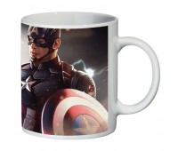 Чашка Капитан Америка (кружка supercup Captain America 0010)