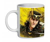 Чашка Локи марвел (кружка supercup Loki 004)