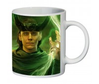 Чашка Локи марвел (кружка supercup Loki 006)