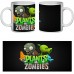 Чашка Растения против зомби (кружка supercup Plants vs Zombie 002)