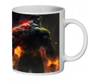 Чашка Халк марвел (кружка supercup Hulk 004)