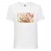 Футболка детская Проджект Секай (Project Sekai 0017) белая 116 см