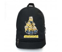 Рюкзак Миньоны BIG School Bag (Minions - 01) черный (43 х 30 х 17 см)