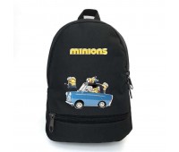 Рюкзак Миньоны BIG School Bag (Minions - 08) черный (43 х 30 х 17 см)