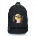 Рюкзак Миньоны BIG School Bag (Minions - 09) черный (43 х 30 х 17 см)