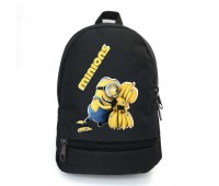 Рюкзак Миньоны Cappuccino Toys Minions - 002 черный, размер 28 х 13 х 35 см