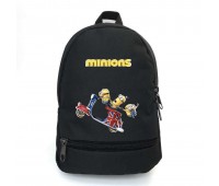 Рюкзак Миньоны Cappuccino Toys Minions - 007 черный, размер 28 х 13 х 35 см
