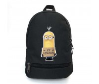 Рюкзак Миньоны Cappuccino Toys Minions - 003 черный, размер 28 х 13 х 35 см