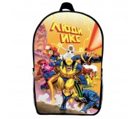 Рюкзак шкільний Люди Ікс (School Gear bag X-men 01) чорний, 39 х 27 х 14 см