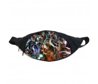 Поясная сумка бананка Люди Икс (GB X-men 01) Gear Bag черная