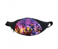 Поясная сумка бананка Люди Икс (GB X-men 02) Gear Bag черная