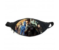 Поясная сумка бананка Люди Икс (GB X-men 03) Gear Bag черная