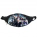 Поясная сумка бананка Люди Икс (GB X-men 04) Gear Bag черная