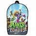 Рюкзак шкільний Рослини проти зомбі (Plants vs Zombie 01 School Gear bag) чорний, 39 х 27 х 14 см