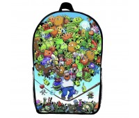 Рюкзак шкільний Рослини проти зомбі (Plants vs Zombie 03 School Gear bag) чорний, 39 х 27 х 14 см