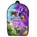 Рюкзак детский Растения против зомби (Plants vs Zombie Gear bag mini 02) черный, 29 х 21 х 9 см
