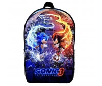Рюкзак шкільний Сонік 3 (School Gear bag Sonic 04) чорний, 39 х 27 х 14 см