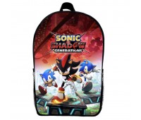 Рюкзак шкільний Сонік 3 (School Gear bag Sonic 05) чорний, 39 х 27 х 14 см