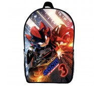 Рюкзак дитячий Сонік 3 (Gear bag mini Sonic 01) чорний, 29 х 21 х 9 см