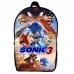 Рюкзак детский Соник 3 (Gear bag Sonic mini 03) черный, 29 х 21 х 9 см