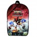 Рюкзак детский Соник 3 (Gear bag Sonic mini 05) черный, 29 х 21 х 9 см