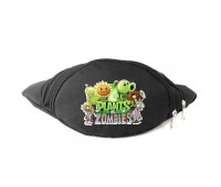 Поясная сумка бананка Растения против зомби (Plants vs Zombies 04) Cappuccino Toys черная
