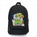 Рюкзак детский Растения против зомби Cappuccino Toys (Plants vs Zombies 005-black) черный, размер 35 х 28 х 13 см
