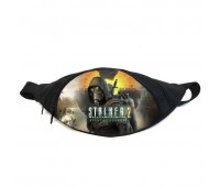 Поясная сумка бананка Сталкер 2 (GB STALKER 2 - 03) Gear Bag черная