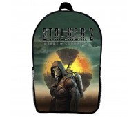 Рюкзак шкільний Сталкер 2 (School Gear bag STALKER 2 - 01) чорний, 39 х 27 х 14 см