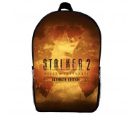 Рюкзак шкільний Сталкер 2 (School Gear bag STALKER 2 - 02) чорний, 39 х 27 х 14 см