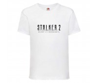 Футболка детская Сталкер 2 (STALKER 2 - 002) белая 140 см