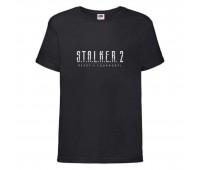 Футболка детская Сталкер 2 (STALKER 2 - 002) черная 116 см