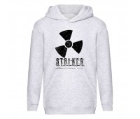 Худи Сталкер 2 детское (STALKER 2 - 005) серое, размер 164